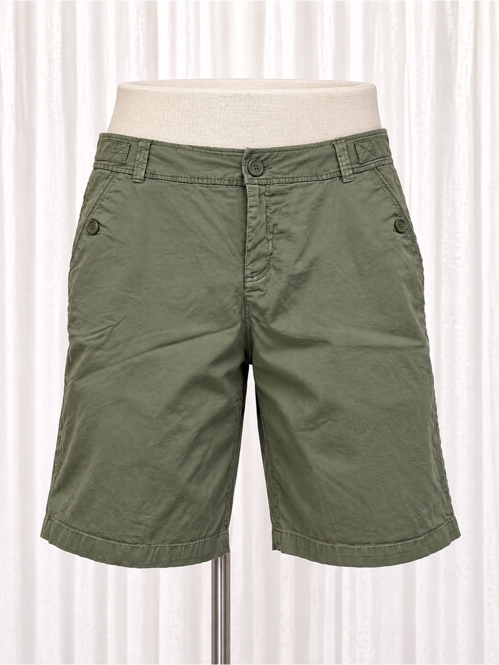 Mossimo Supply Co. Olive Cargo Shorts - Women's
